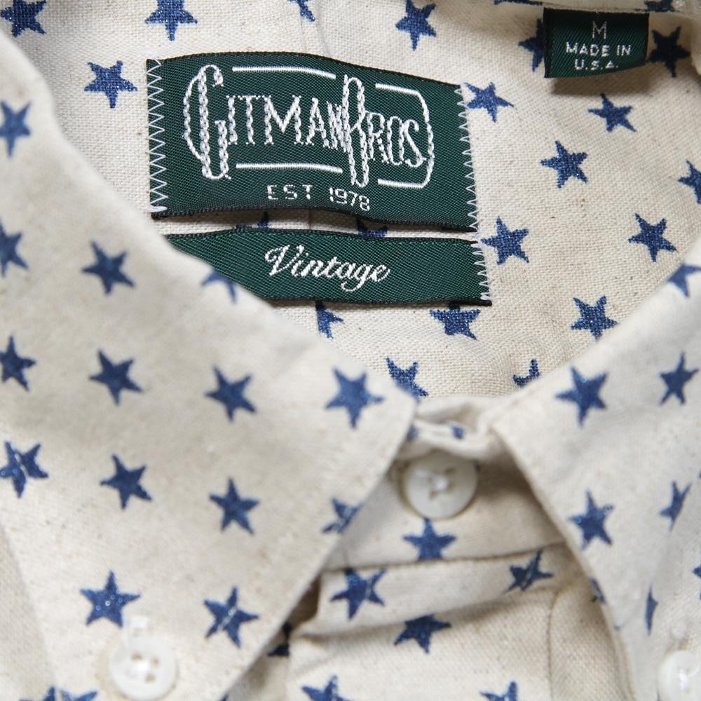 Gitman Bros Vintage Stucco Star Print Shirt
